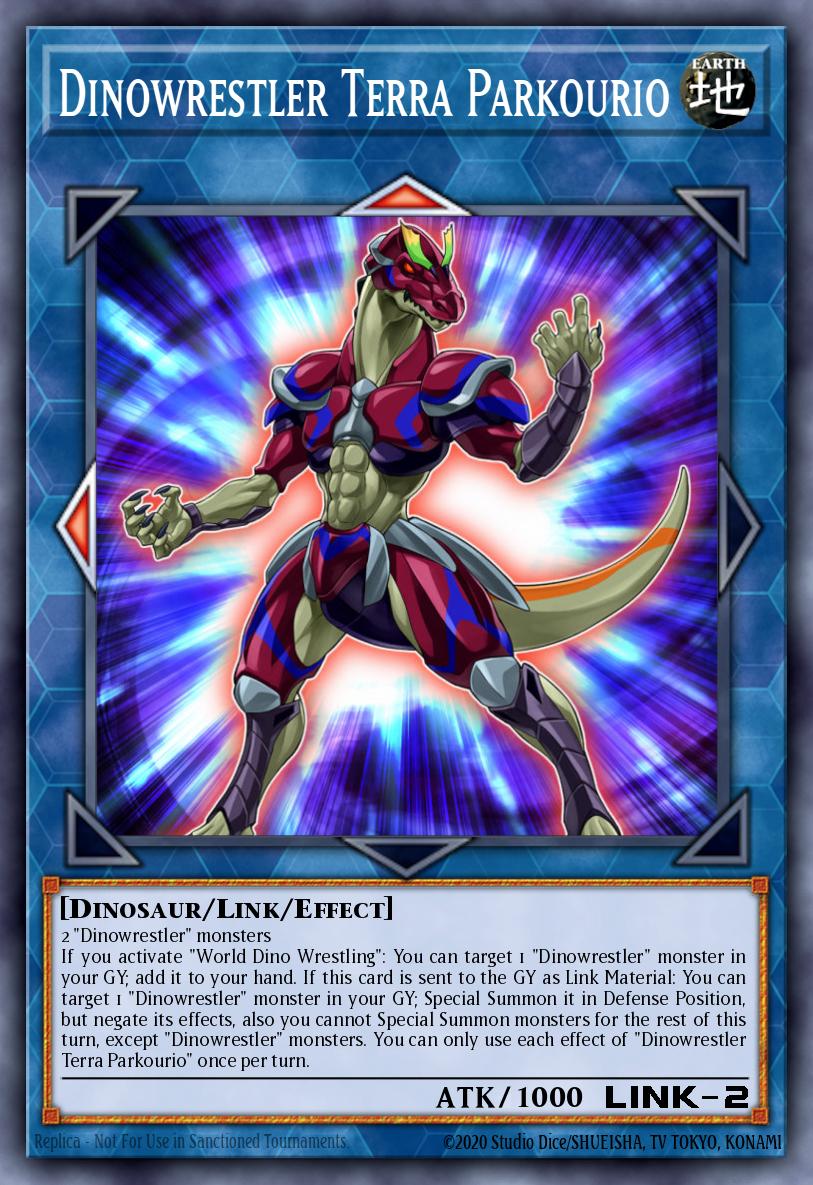 Dinowrestler Terra Parkourio