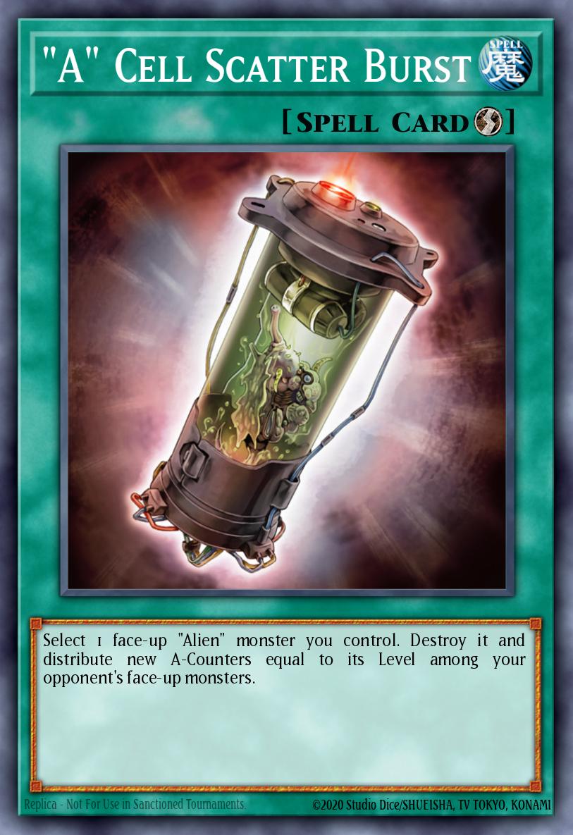 "A" Cell Scatter Burst