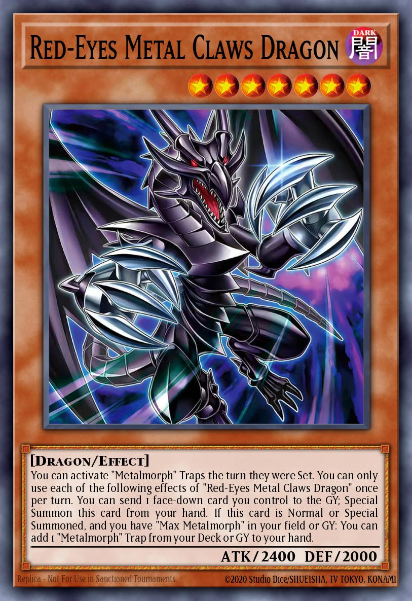 Red-Eyes Metal Claws Dragon