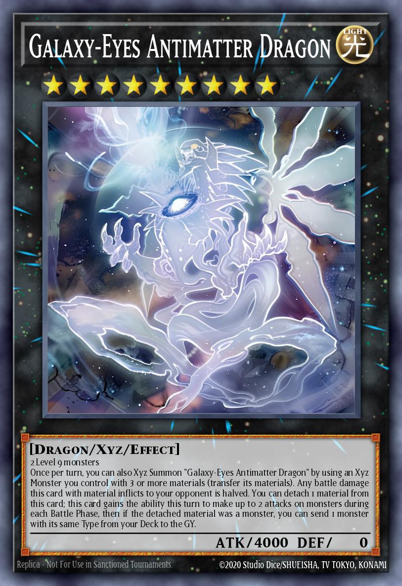 Galaxy-Eyes Antimatter Dragon