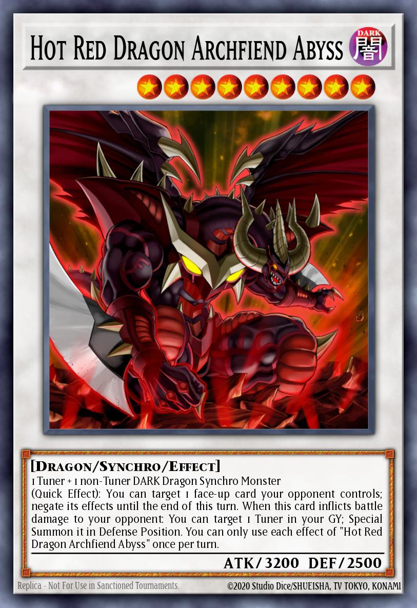 Hot Red Dragon Archfiend Abyss