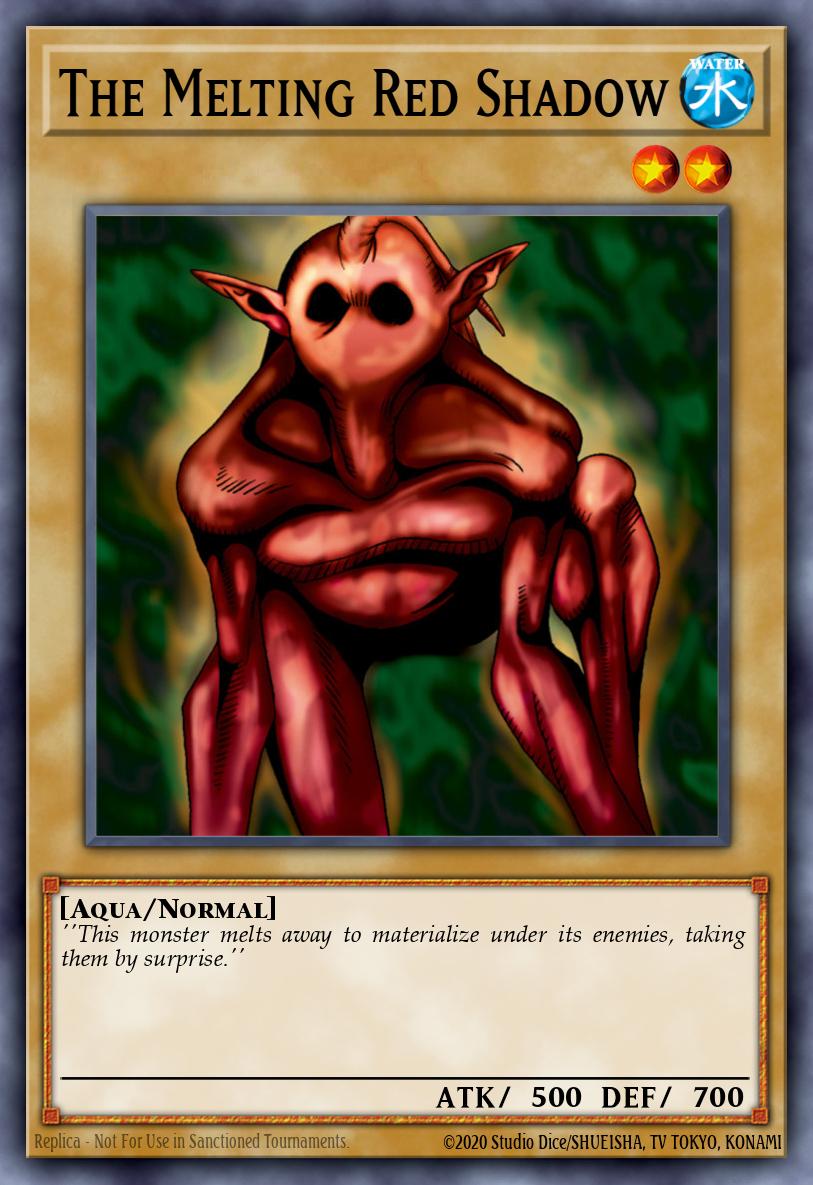 The Melting Red Shadow